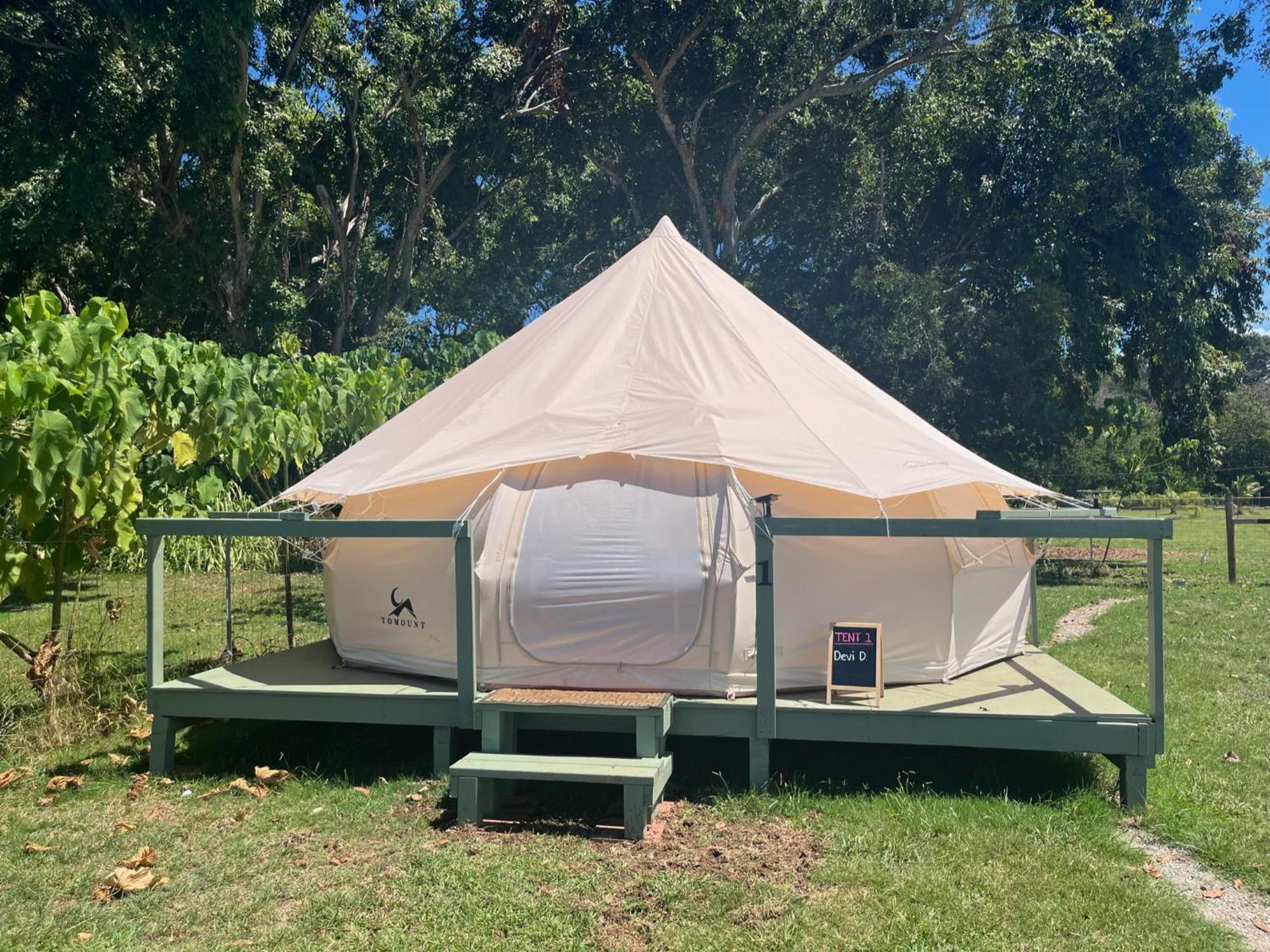 North Shore Glamping Camping Laie, Oahu, Hawaii Exterior foto