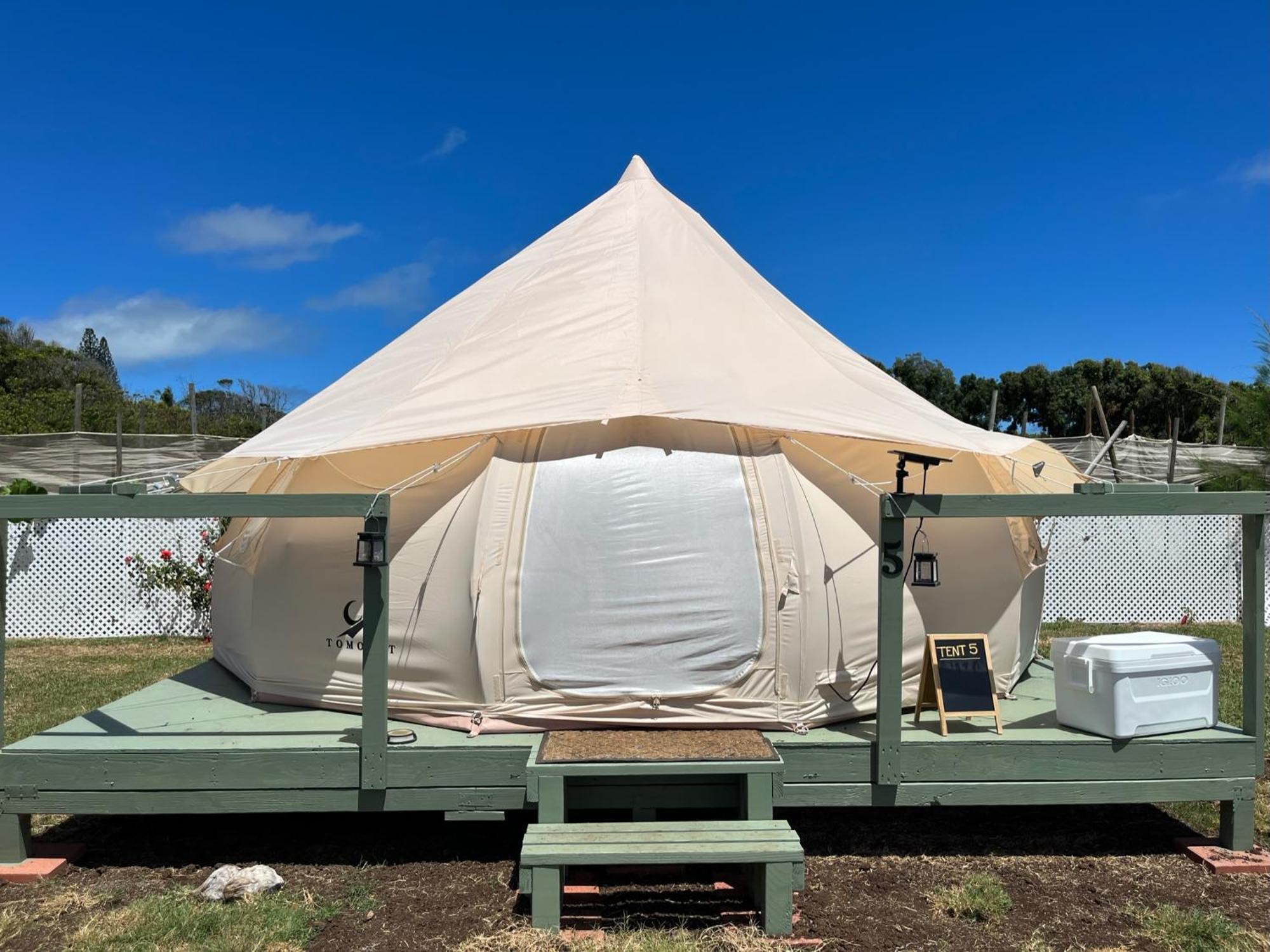 North Shore Glamping Camping Laie, Oahu, Hawaii Exterior foto